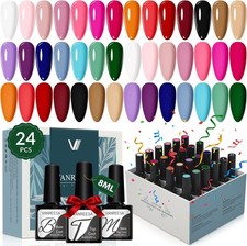 VANREESA 24 PCS Gel Nail