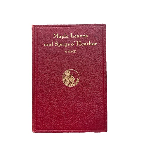 Maple leaves and sprigs - and,