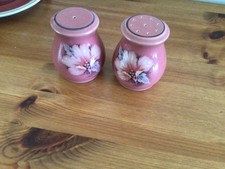 denby damask salt and pepper pots