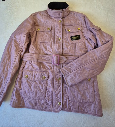 Quilted jacket lilac barbour - jacket,