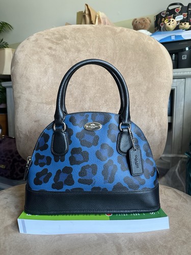 Coach ocelot print mini - ocelot, cora