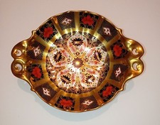 Royal Crown Derby 1128 Imari Duchess Tray Solid Gold Band SGB. 2nd.
