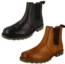 Catesby Mens Casual Brogue Dealer Boots - CX02A