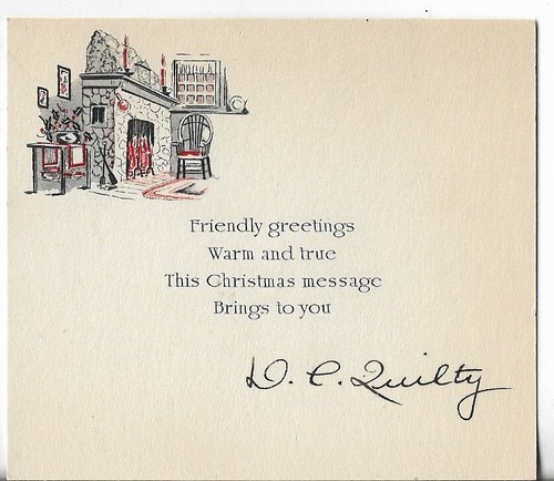 Vtg art deco - vtg, card