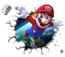 Super Mario Wall Decal 3D Art