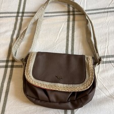 Rocket Dog Emilia Cross Body Brown Faux Vegan Leather Bag
