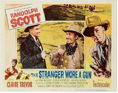 The stranger wore - the,