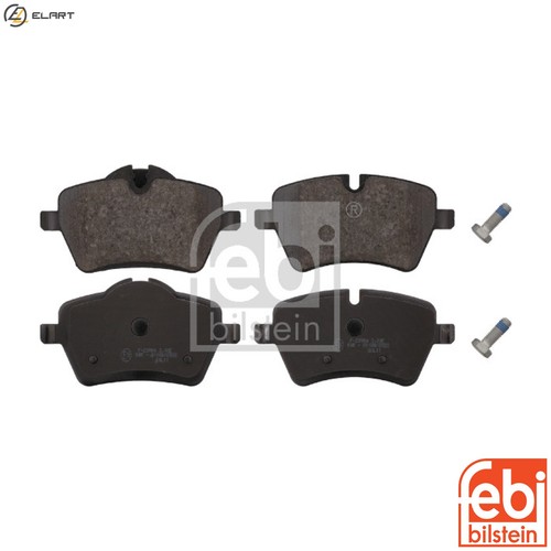 Brake pad set disc - set, 16727