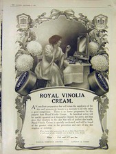 Original Old Antique Print