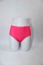 PINK LATEX PANTIES KNICKERS