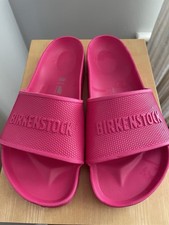 Birkenstock Pink Sliders Size 38 