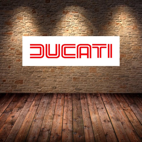 Ducati text banner - ducati,