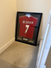 David Beckham Man UTD Framed