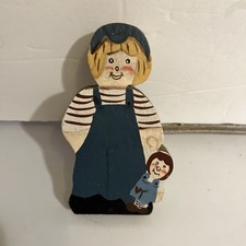 Vintage Amish Wooden Doll