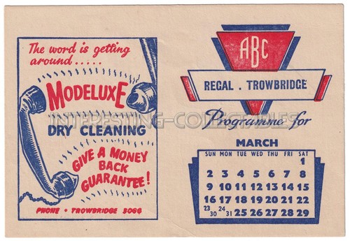Trowbridge 1958 regal cinema - trowbridge,