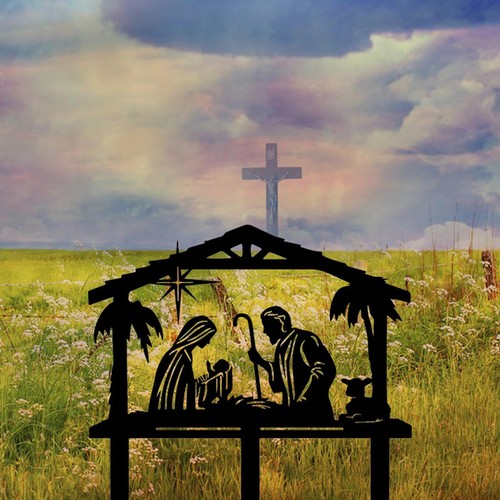 Nativity scene outdoor - nativity,