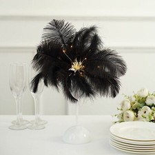 15" Ostrich Feather LED TABLE