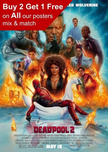 Deadpool movie poster a4 - movie, a5
