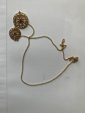 Gold Plated Silver Necklace Women Girl Jewellery Gift - Ex-Argos display