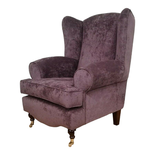 Wing back queen - back, cottage