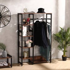 Industrial Open Wardrobe