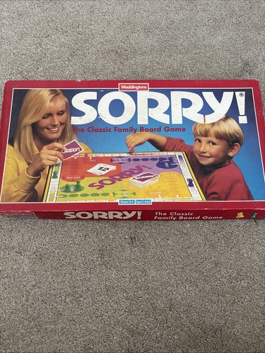 Waddingtons sorry board game - board,