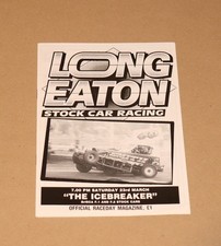 1996 Long Eaton Brisca F1 & F2 stock car programme, 23 March (The Icebreaker)