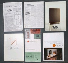 Quad brochures from - hi, fi