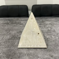 Alabaster Pyramid Candle