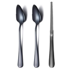Black Grapefruit Spoons 3