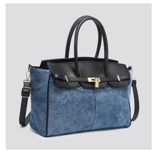 New denim blue bags woman 