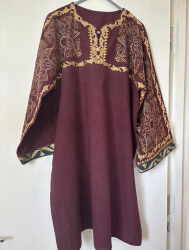 2pc embroidered slub khaddar - 2pc,