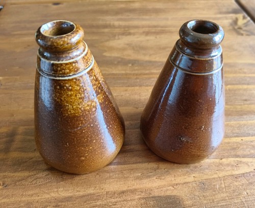 Salt glazed antique cone - salt,