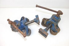 Record 153 & 153A Heavy Duty Corner Clamps Vintage Cast Iron UK Made Pair