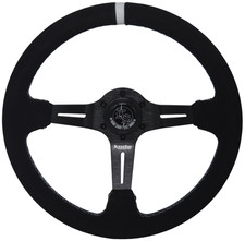 Kode-350mm Deep Suede Steering
