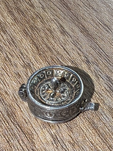 Russian roulette charm - roulette, pendant