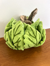 The Puppet Company Hide Away Rabbit in a Lettuce with 6 Mini Accessory Bugs