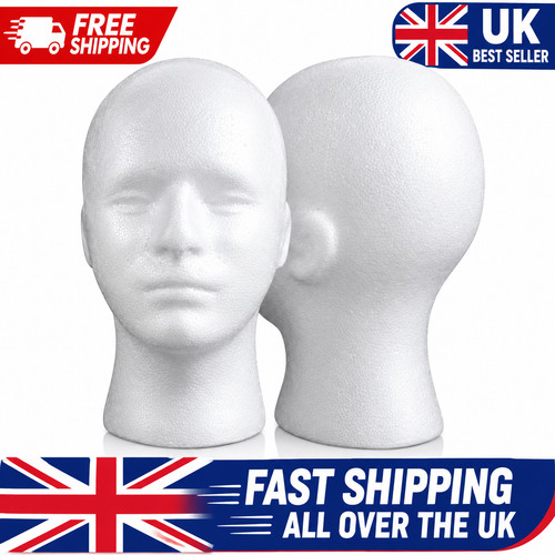 Men foam head polystyrene - head,