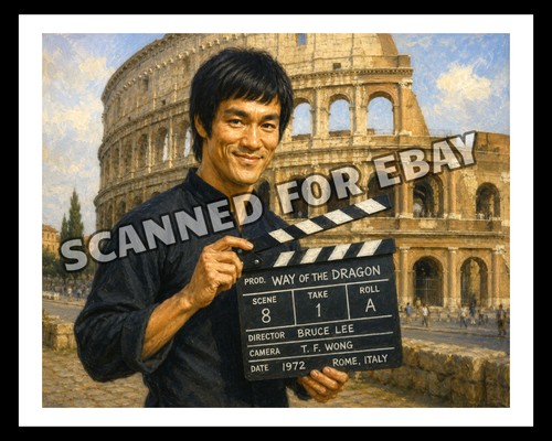 Bruce lee 8x10in glossy - (l),