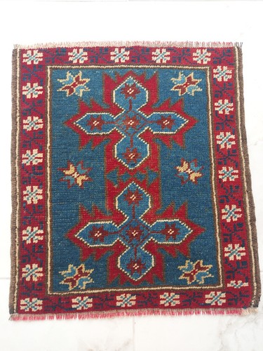 Antique square cushion carpet - antique,