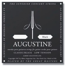 Augustine CLASSIC Black Label Classical Guitar SINGLE STRINGS E, A, D, G, B, E