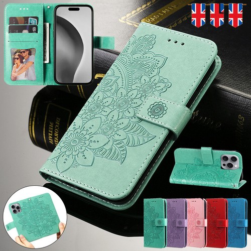 Flip case leather wallet - case,