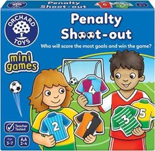 Orchard Toys Penalty Shoot Out Mini Game Kid Age 3+ Player 2 To 4 Teacher Tested