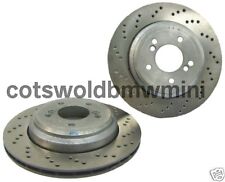 Pair Of Brand New Genuine BMW E46 M3 Rear Brake Discs 34212282303 34212282304