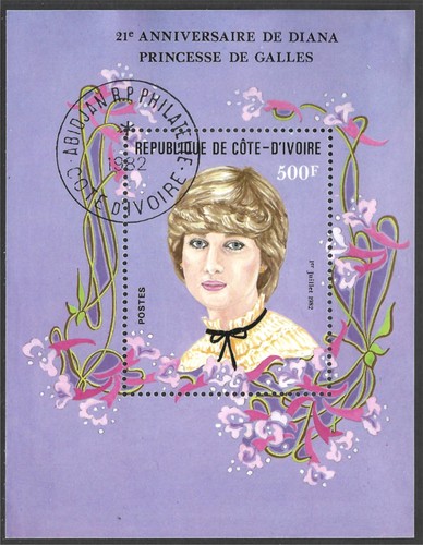 Ivory coast 1982 princess - ivory,