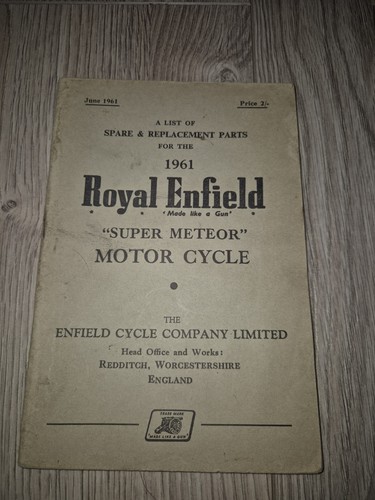 Vintage royal enfield - royal,