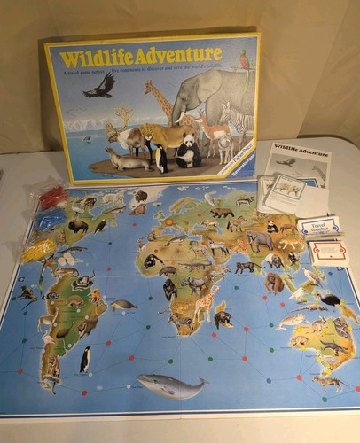 Wildlife adventure board game - adventure,