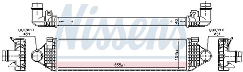 Fits volvo v40 - fits, intercooler