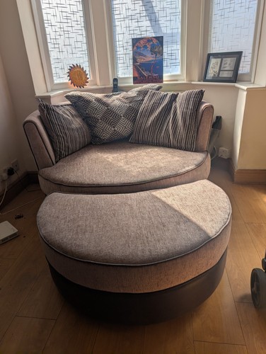 Dfs large swivel cuddle love - dfs,