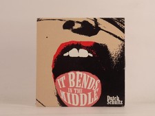 DUTCH SCHULTZ IT BENDS IN THE MIDDLE (F23) 3 Track Promo CD Single including Car